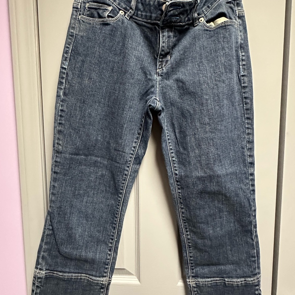 Simply Vera Vera Wang Blue Straight Leg Jeans